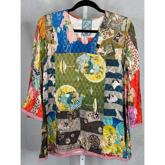 Johnny Was Samantha Blouse‎ XS C17521B2 - Picture 2 of 7